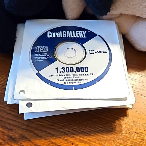 COREL Gallery Clip ART |Win 95/98| Images  Photos | New without box| PC CD-ROM - Picture 1 of 16